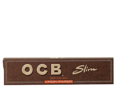 Бумага для самокруток OCB SLIM UNBLEACHED + фильтры