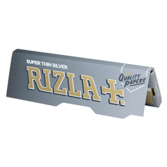 Бумага для самокруток Rizla+ Regular Silver, 50 шт.