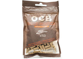 Фильтры для самокруток OCB Slim Unbleached 6 мм