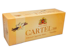 Гильзы для самокруток Cartel Vanilla 200 шт