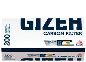 Гильзы для самокруток Gizeh Carbon Filter 200