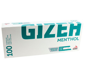 Гильзы для самокруток Gizeh Menthol 100 шт