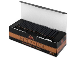 Гильзы для самокруток Imperator Black 200 шт