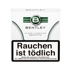 Сигариллы Bentley White Mini 10 Cigarillos