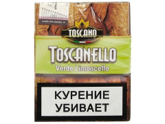 Сигариллы Toscano Toscanello Verde Limoncello