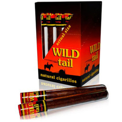 Сигариллы Wild Tail Grape (в стеклянных тубах) 25шт.