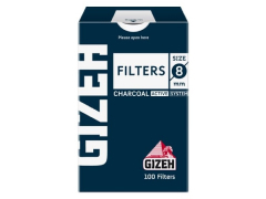 Фильтры для самокруток Gizeh Filters Charcoal 100