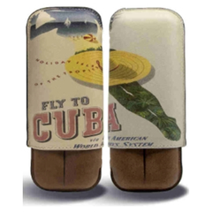 Футляр Fly To Cuba Whiskey на 2 сигары