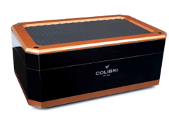 Хьюмидор Colibri Rally на 100 сигар, Алюминий и золотой лак HU360T3