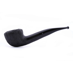 Курительная трубка Barontini Raffaello Pettinata Black 120 9 мм, Raffaello-120