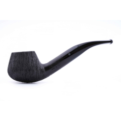 Курительная трубка Barontini Raffaello Pettinata Black 122 9 мм, Raffaello-122