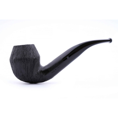 Курительная трубка Barontini Raffaello Pettinata Black 124 9 мм, Raffaello-124