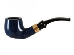 Курительная трубка BIGBEN Royal Goldline blue polish 014