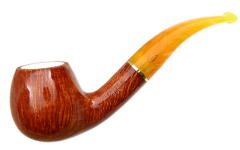 Курительная трубка BREBBIA Sun ambra meerschaum 834