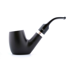 Курительная трубка Gasparini черная с пенкой 9 мм 620-34