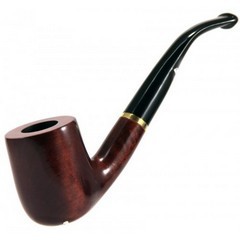 Курительная трубка Mr. Brog № 38 Old Boy Gold 3 мм