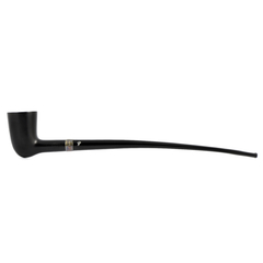 Курительная трубка Peterson Churchwarden Ebony D17 Silver, без фильтра