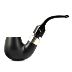 Курительная трубка Peterson De Luxe System Ebony 20s P-Lip, 9 мм