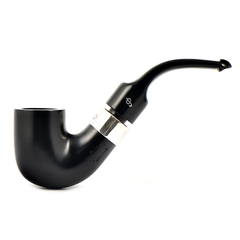 Курительная трубка Peterson De Luxe System Ebony 8s P-Lip, 9 мм