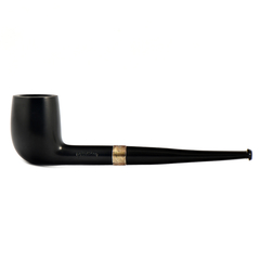 Курительная трубка Peterson Junior Heritage - Silver Mounted Straight Billiard, без фильтра