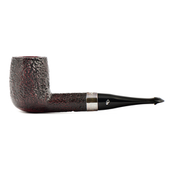Курительная трубка Peterson Pub pipe Sandblast Billiard P-Lip, без фильтра