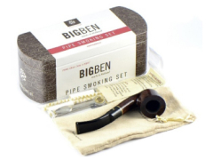 Набор трубочный Big Ben Smoking Set Brown Bent