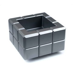 Пепельница Colibri Heritage Cube, Оружейная сталь AT125T3