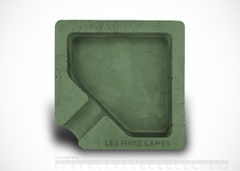 Пепельница MONAD - Green Concrete Ashtray (Зеленая)