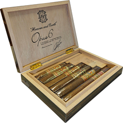 Подарочный набор сигар Arturo Fuente FFOX Fuente Fuente Opus X 6 Set Cigars Macassar Ebony