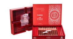 Подарочный набор сигар Plasenсia Alma del Fuego Flama Panatela с пепельницой