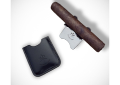 Подставка под сигару Le Petit - Black Leather Cigar Stand (Черная)