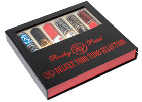 Подарочный набор сигар Rocky Patel Deluxe Toro Tubos Selection (Black)