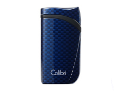 Зажигалка сигарная Colibri Falcon, синий карбон LI310T8