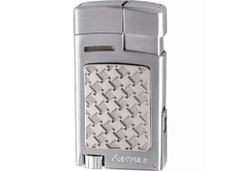 Зажигалка Xikar 524 SLH Forte Silver Houndstooth