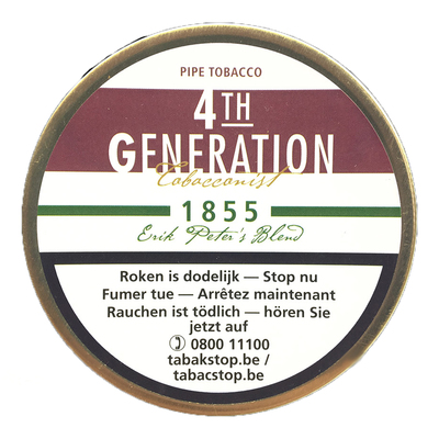 Трубочный табак 4th Generation 1855 банка 50 гр. вид 1