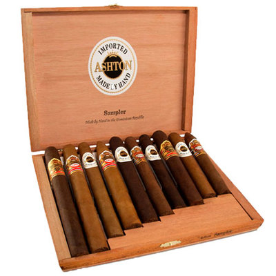 Подарочный набор сигар Ashton Classic Sampler 10 вид 1