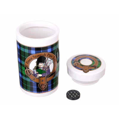 Банка для табака Lubinski «Шотландия», керамика, зеленая DST03 вид 3