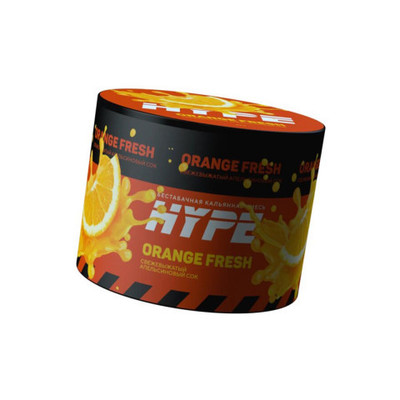 Бестабачная смесь Hype Orange Fresh 50 гр. вид 2