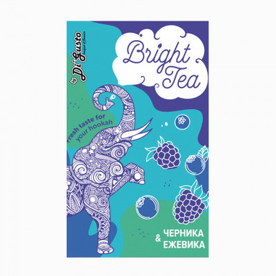 Бестабачная смесь Bright Tea Черника - Ежевика 50 гр. вид 1