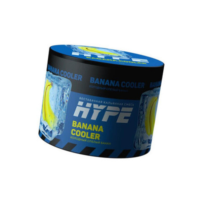 Бестабачная смесь Hype Banana Cooler 50 гр. вид 1
