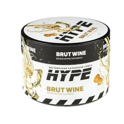 Бестабачная смесь Hype Brut Wine 50 гр. вид 1
