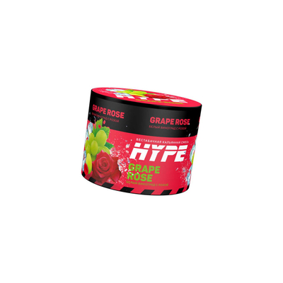 Бестабачная смесь Hype Grape Rose 50 гр. вид 1