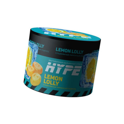 Бестабачная смесь Hype Lemon Lolly 50 гр. вид 1