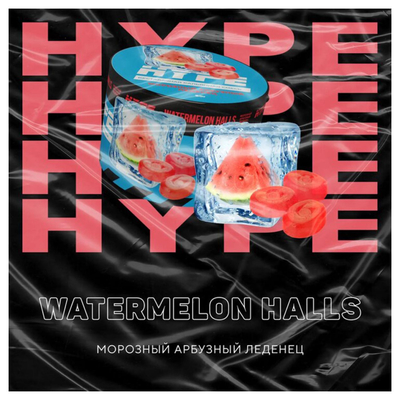 Бестабачная смесь Hype Watermelon Halls 50 гр. вид 2