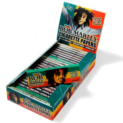 Бумага для самокруток Bob Marley Pure Hemp King Size вид 1