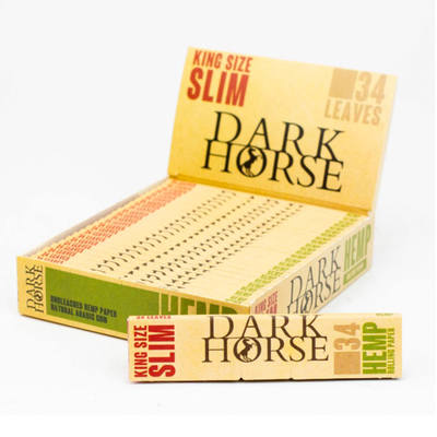 Бумага для самокруток Dark Horse King Size Slim Hemp вид 2