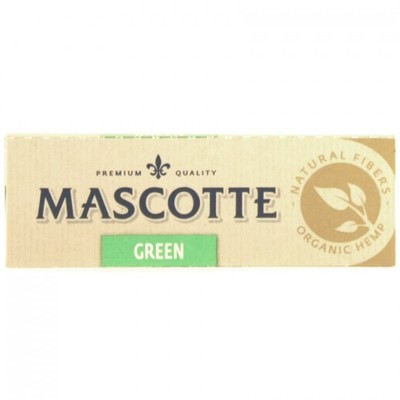 Бумага для самокруток Mascotte Green Organic вид 1