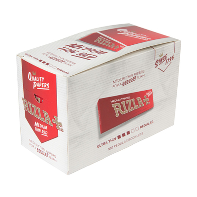 Бумага для самокруток Rizla+ Regular Red, 50 шт. вид 4