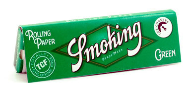 Бумага для самокруток Smoking Regular Green вид 1