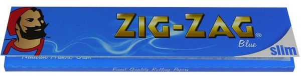 Бумага для самокруток Zig-Zag Slim Blue вид 1